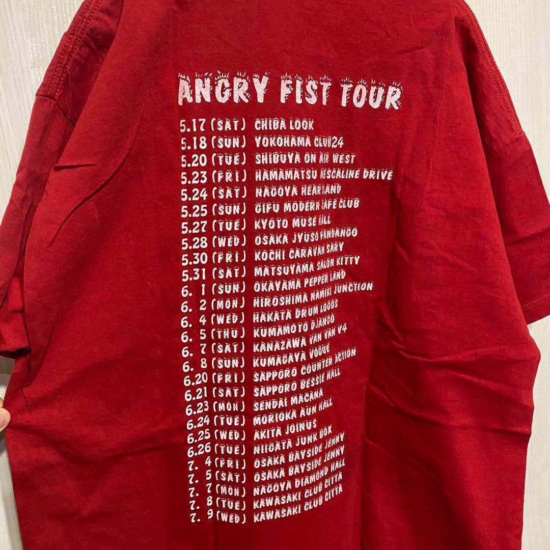 【90's】 HI-STANDARD ANGRY FIST TOUR Tシャツ