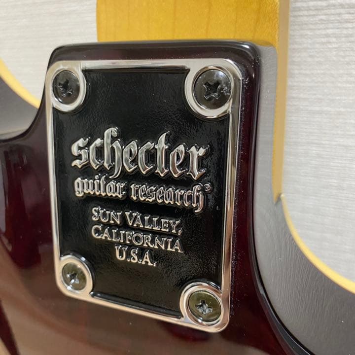 Schecter レフティ　ギター 左利き
