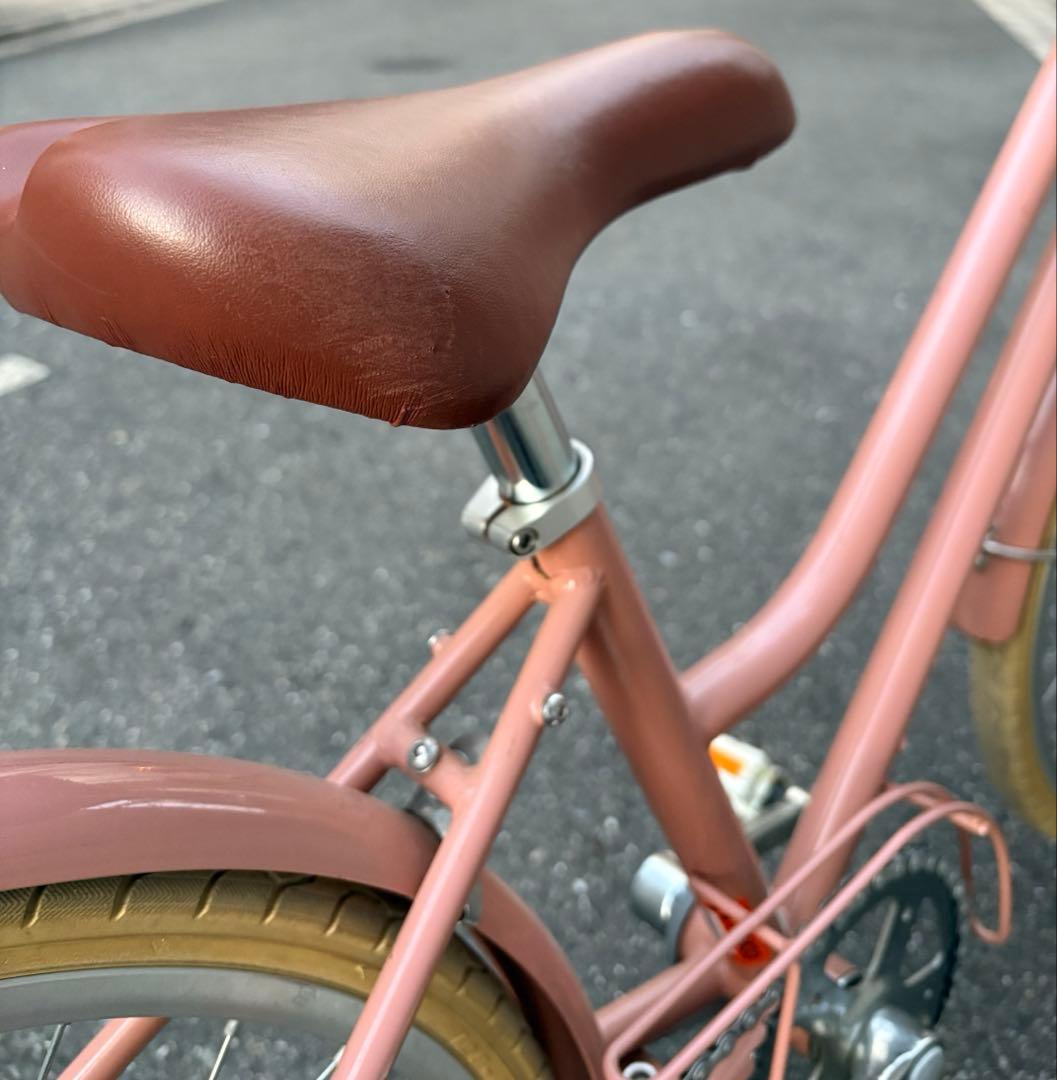 TOKYOBIKE Jr. ステップ　20インチ　ベージュレッド