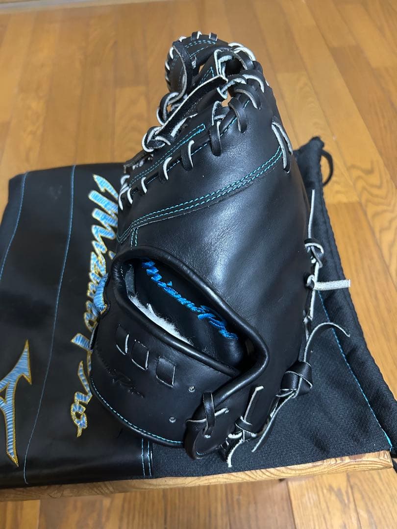 Mizuno Pro ダイバーシティブルー　ファーストミット左　軟式用