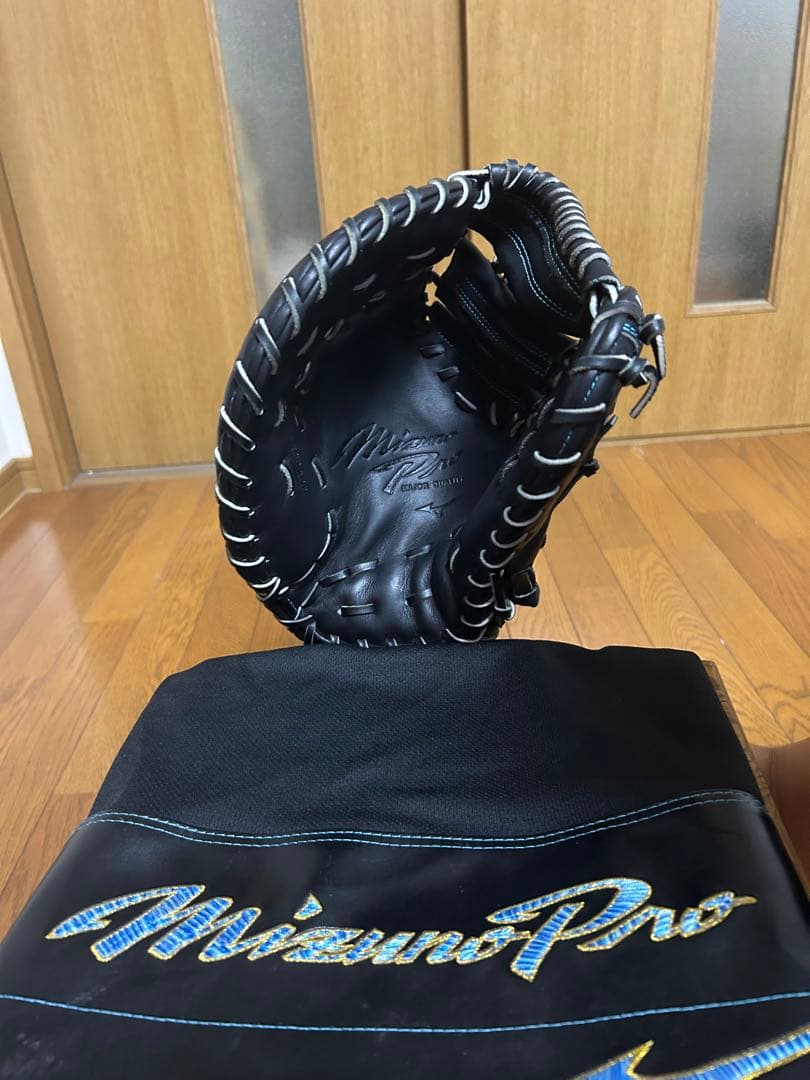Mizuno Pro ダイバーシティブルー　ファーストミット左　軟式用