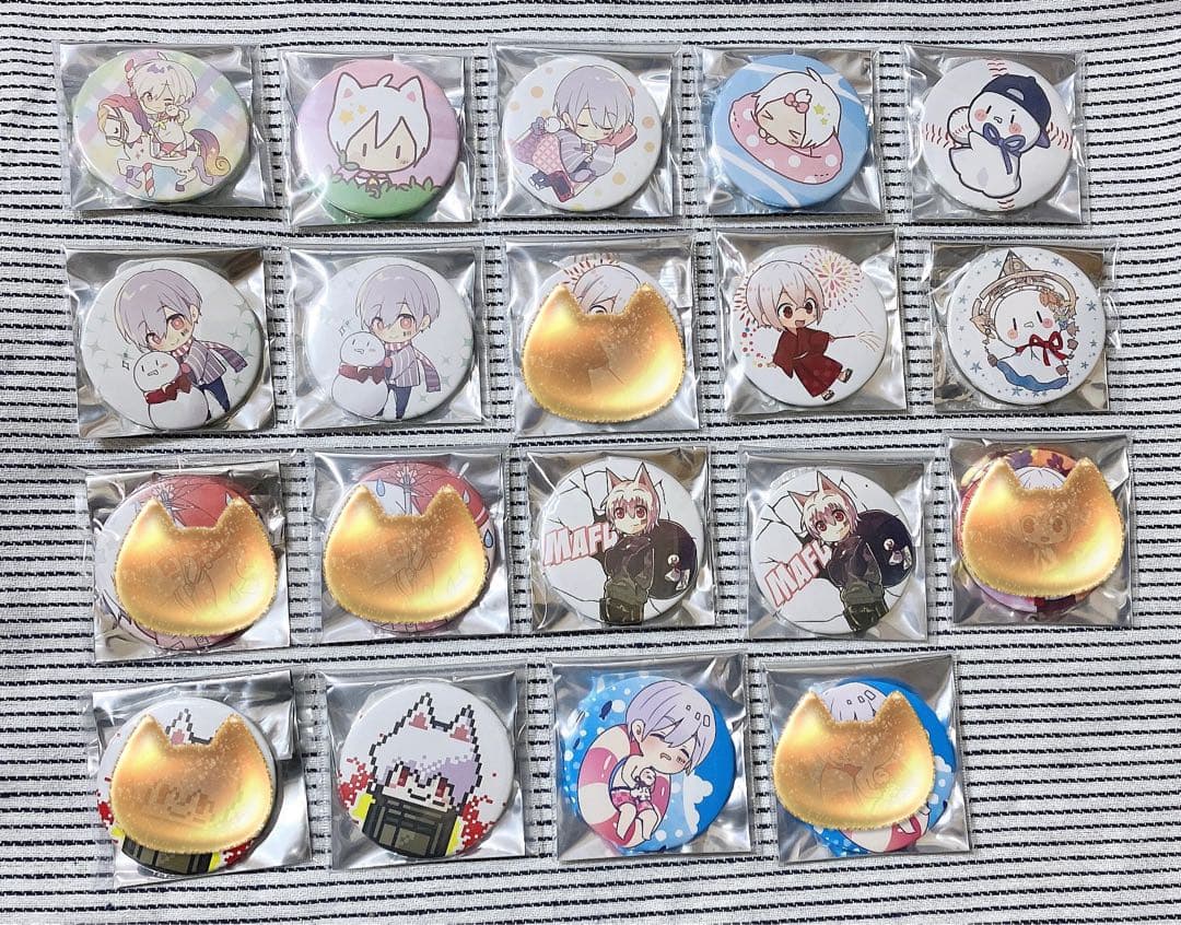 まふまふ 缶バッチ