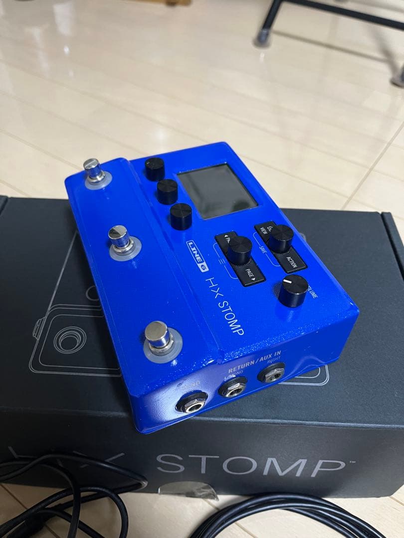 ギター LINE6 HX Stomp Lightning Blue