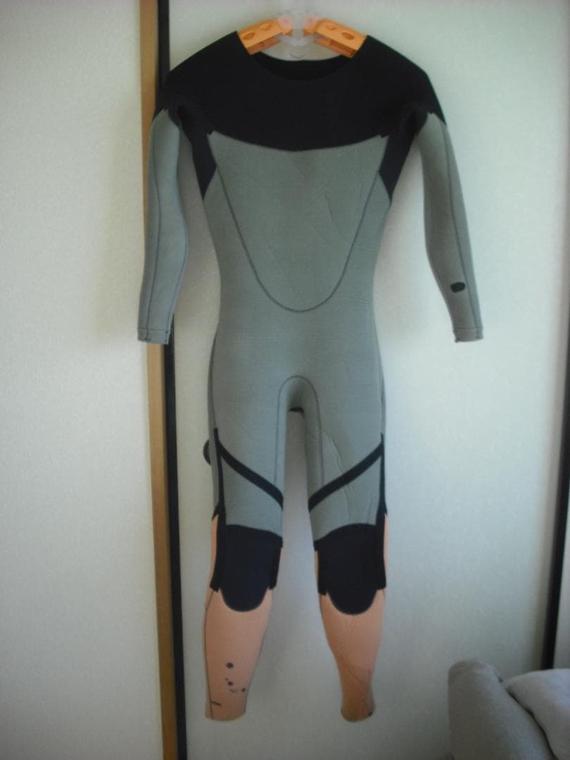 【程度良好】オニール（O'NEIL)　セミドライウエットスーツ　M相当　5X3
