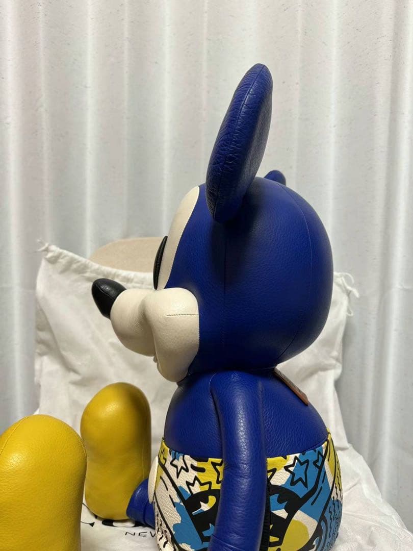 COACH ミッキー×キースヘリング ラージ レザー ぬいぐるみ ディズニー