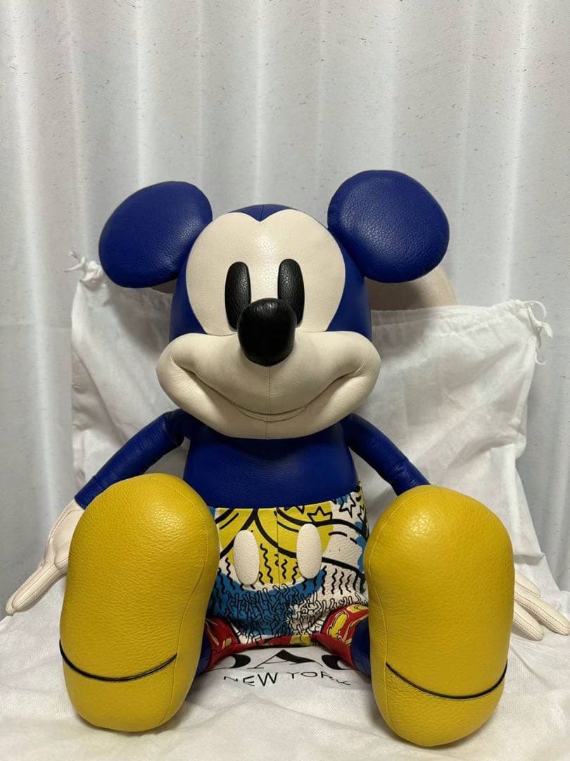 COACH ミッキー×キースヘリング ラージ レザー ぬいぐるみ ディズニー