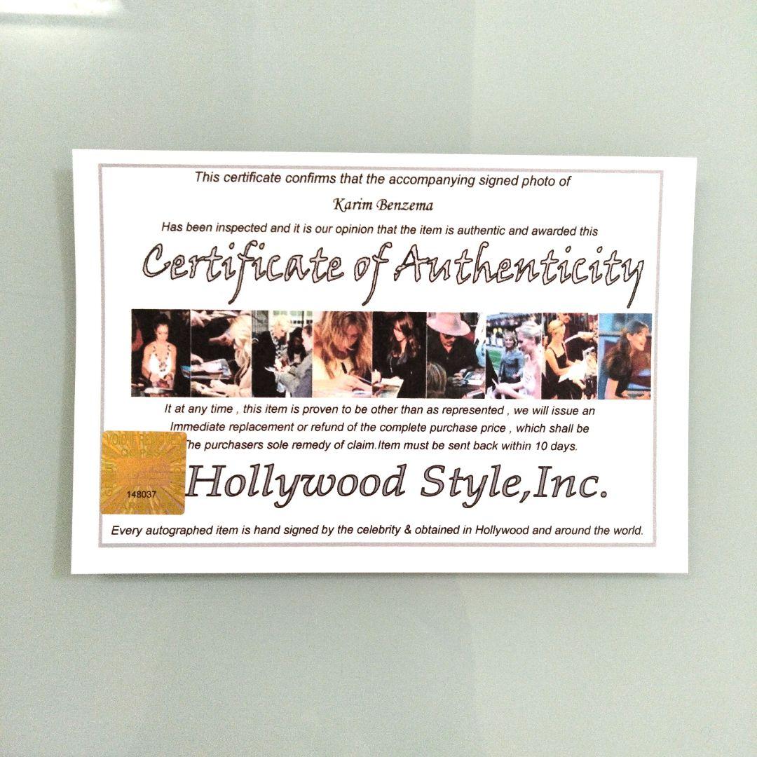 セール中…カリム・ベンゼマ直筆サイン入り超大型写真…Karim Benzema…