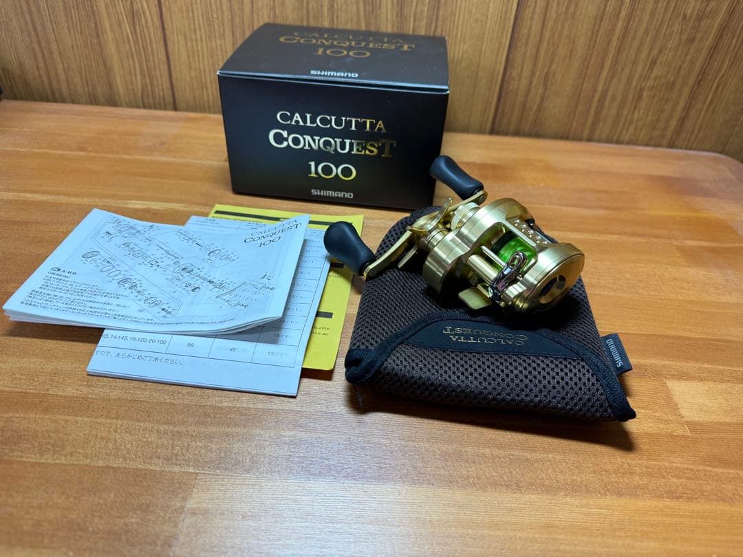シマノ　21 カルカッタ コンクエスト 100 RIGHT