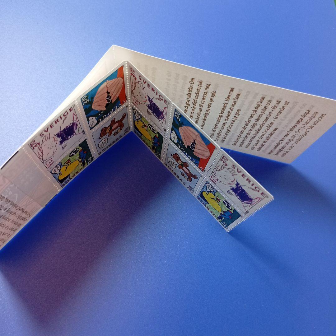 まとめ済8187 外国切手 スウェーデン 1995年グリーティング キャラクター