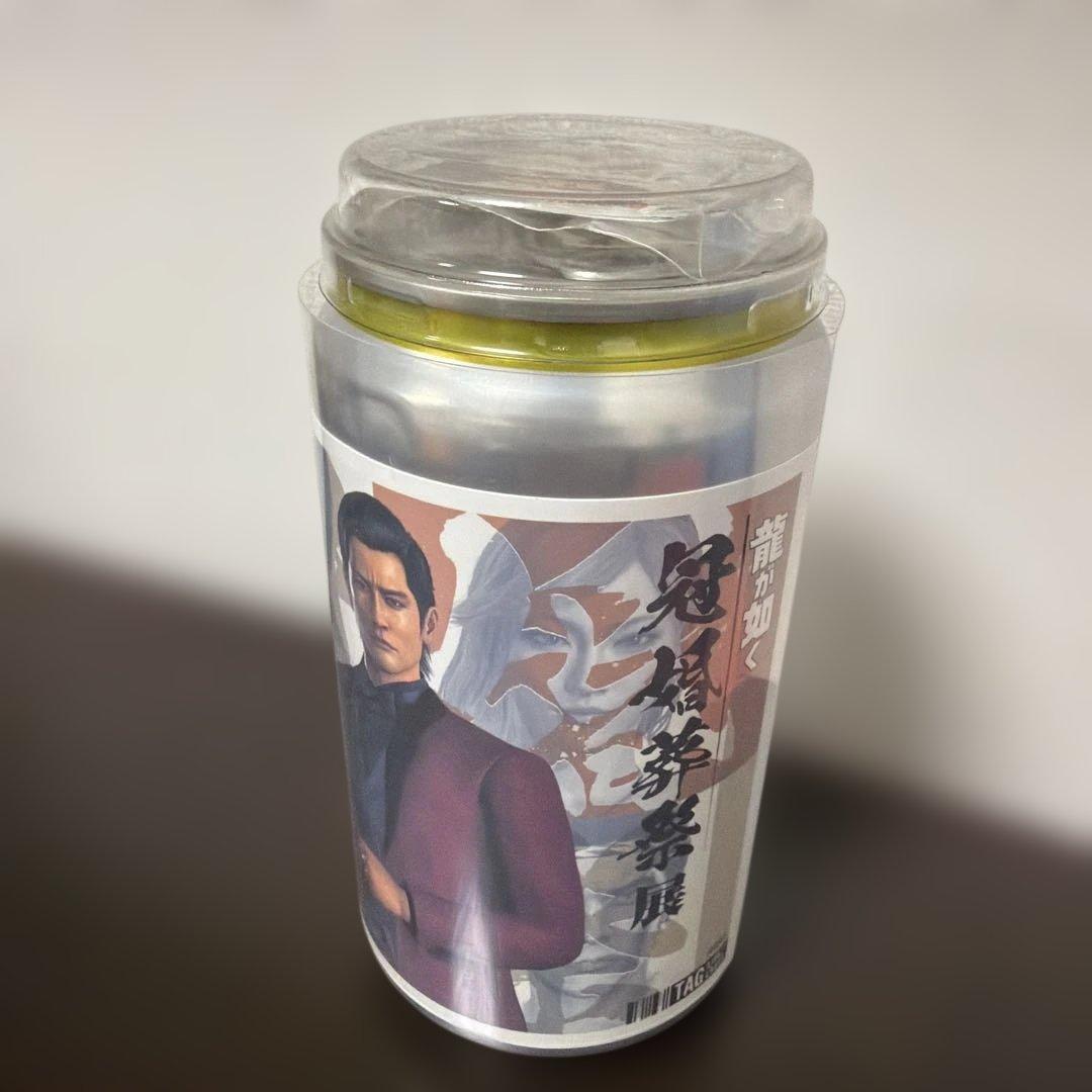 龍が如く　峯義孝　コラボ缶　当たり　アクリルチャーム　冠婚葬祭展