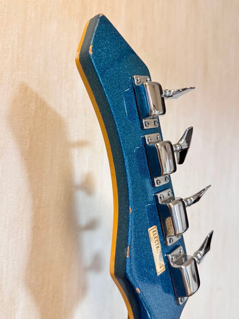 【1960年代】絶版 Guyatone EB-9 Sharp Fiveブルー