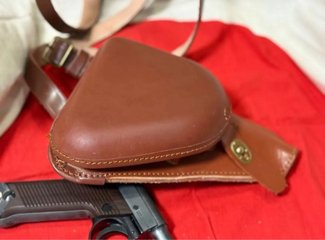 大日本帝国 南部14年式拳銃嚢 ホルスター（複製品）サバゲ　陸軍　将校　下士官