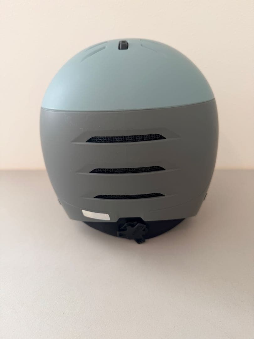 美品！uvex バイザー付ヘルメット グレイシャー/ライノーマット 54-58