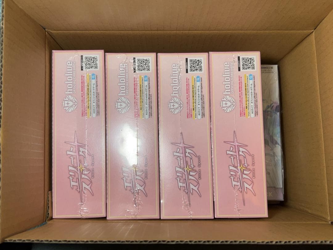 ホロライブ クインテットスペクトラム 3BOX エリートスパーク 4BOX