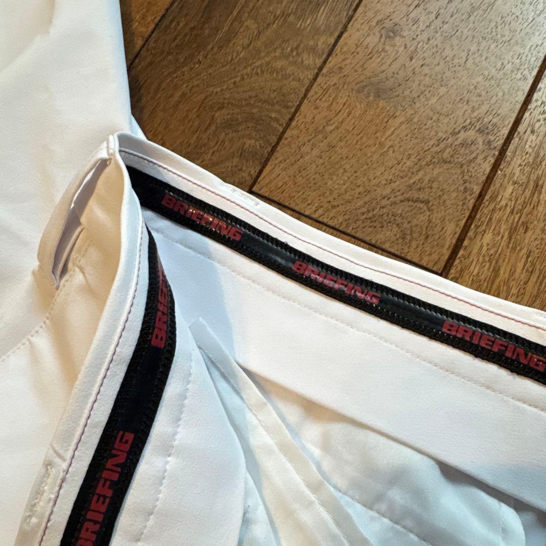 BRIEFING ストレッチパンツ ホワイト XL