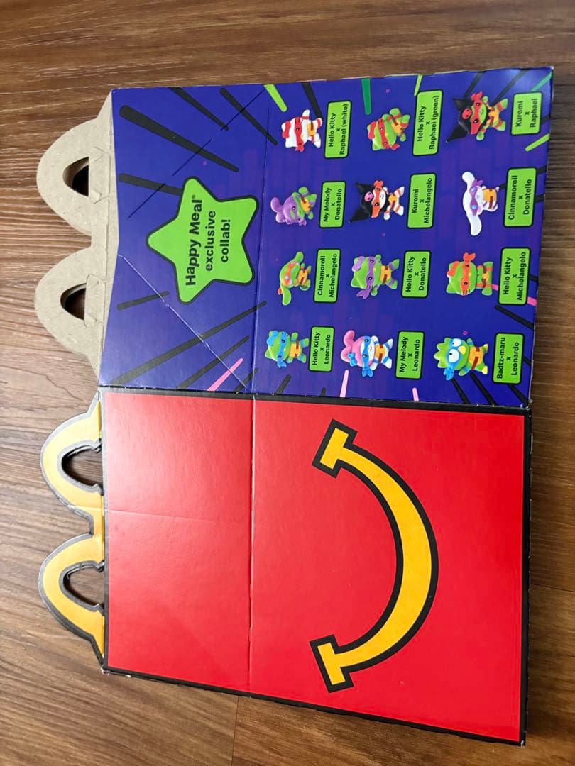 【新品】　　全12種　マクドナルド　サンリオ × タートルズ