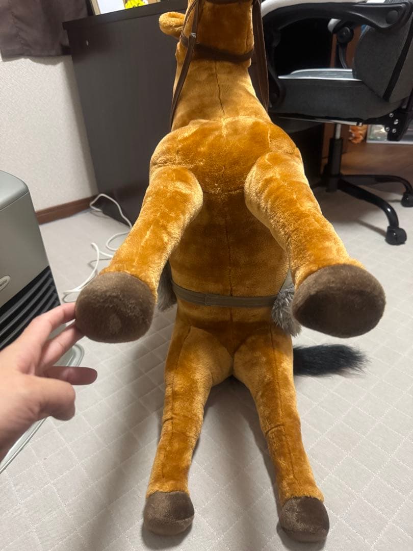 アニマル スツール 馬 ポニー ぬいぐるみ 椅子 インテリア