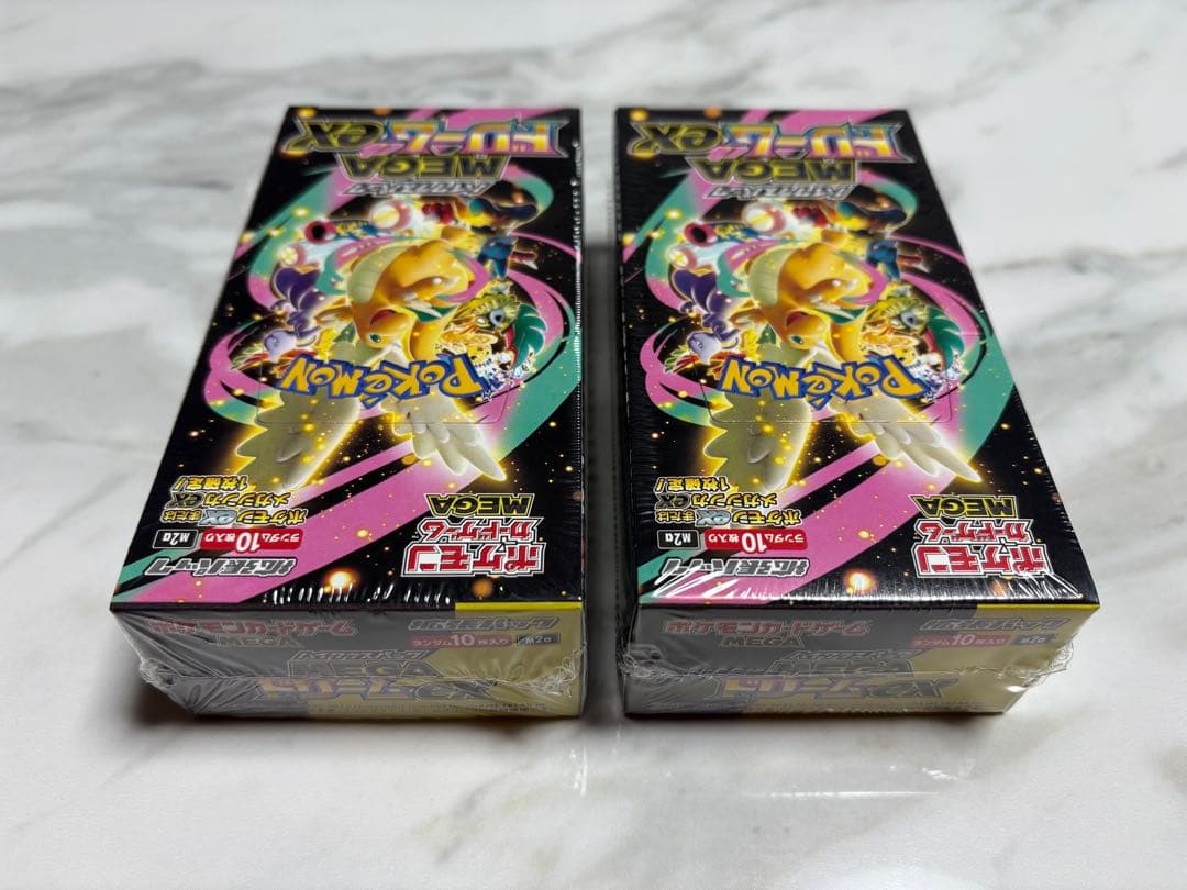 ポケモン MEGAドリームex シュリンク付き 2BOX
