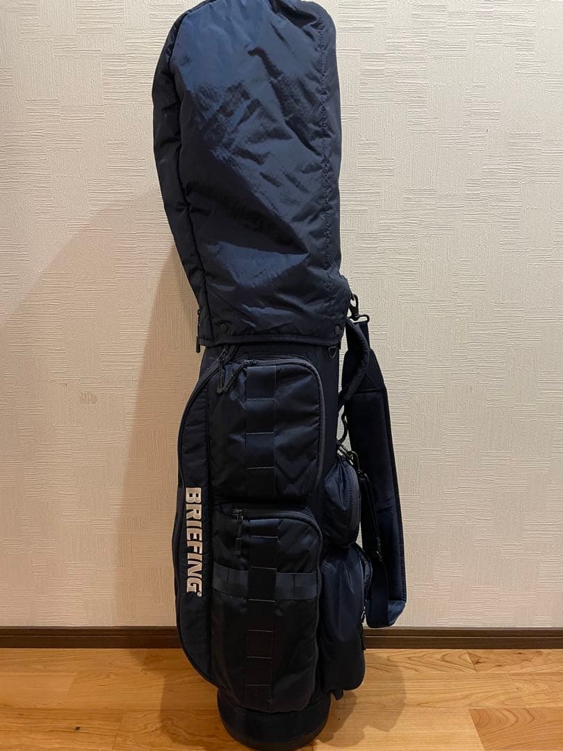 BRIEFING ネイビー キャディバッグ CR-6