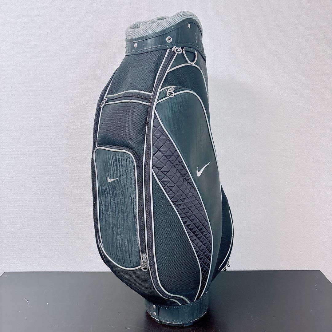 NIKE ナイキ ゴルフ カート型 キャディバッグ 5分割 ブラック 希少モデル