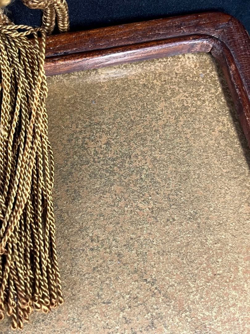 【福壽康寧】肉筆 色紙 古額 古美術 額縁　書　書画　書道