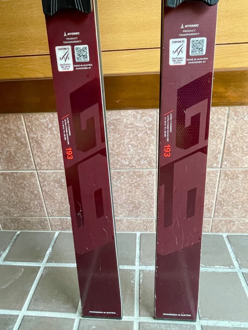 スキー ATOMIC REDSTAR FIS GS 193cm R30