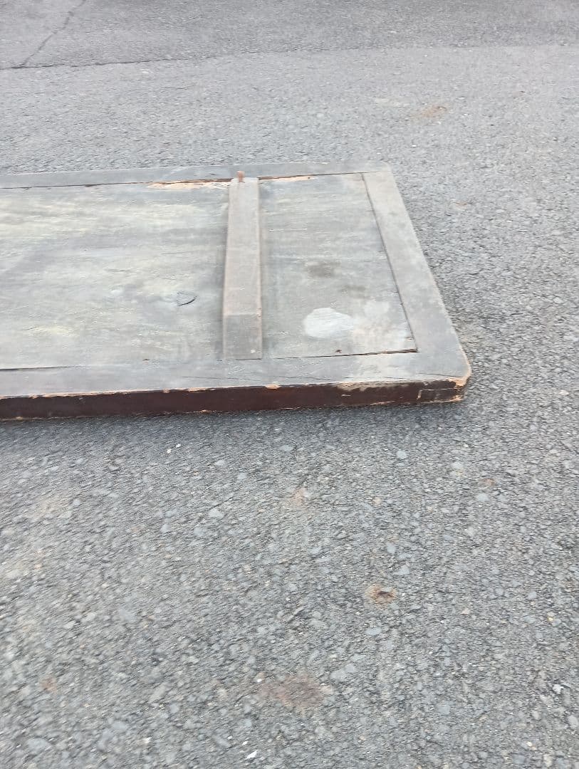 木製看板　　明治時代　　岩代国　松山町 戦前　福島　広告　宣伝