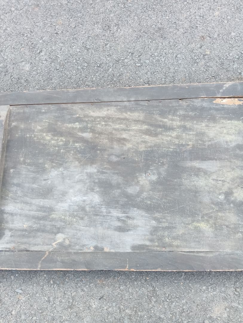 木製看板　　明治時代　　岩代国　松山町 戦前　福島　広告　宣伝