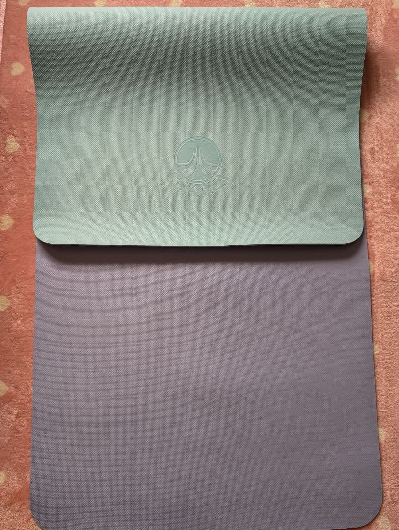 SUKALA リバーシブルヨガマット 145cm×61cm 4mm厚　ケース付