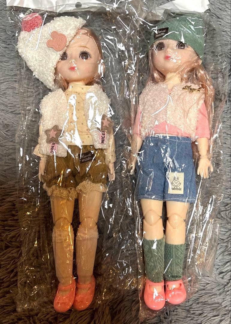 人形 関節可動式 全６種