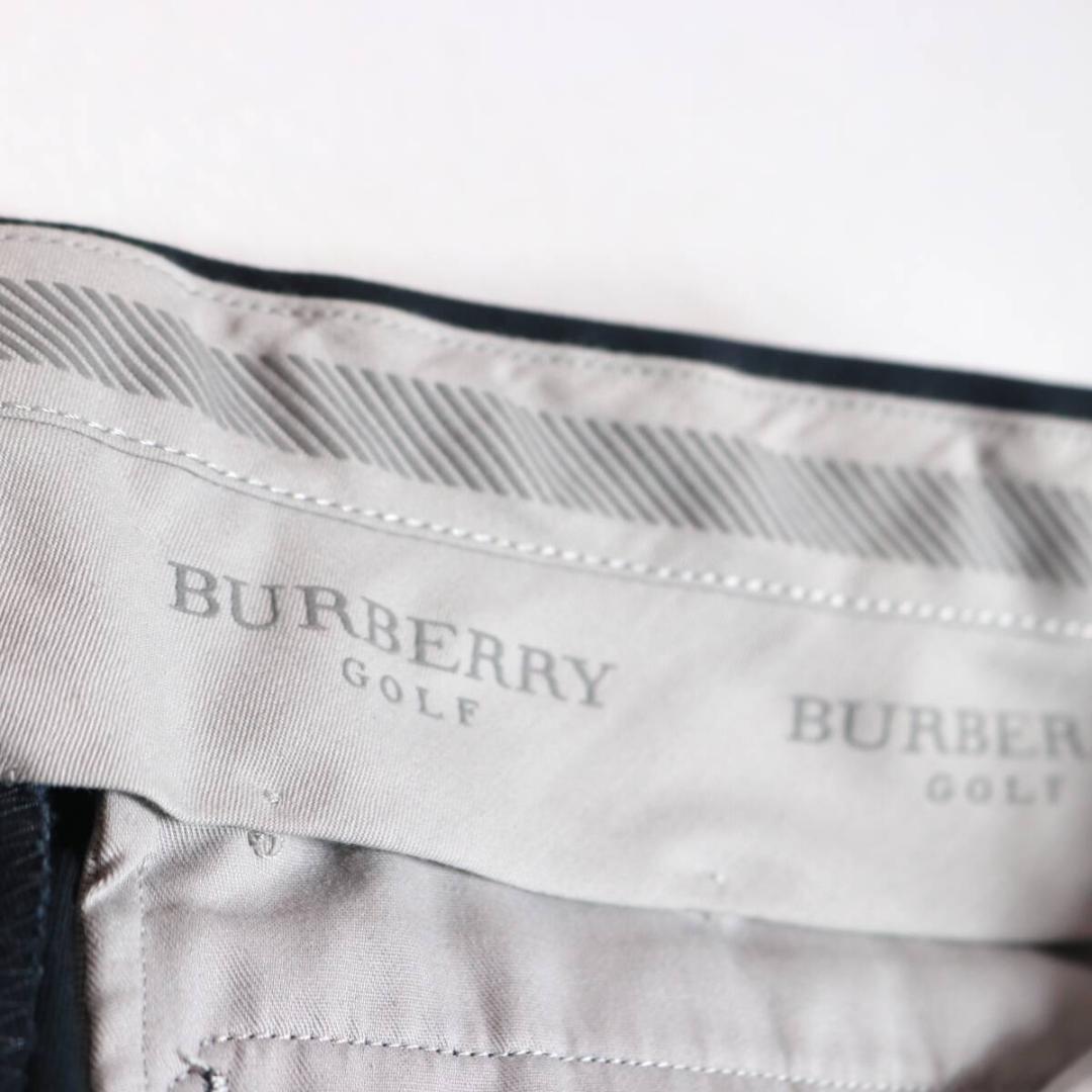 C1292 Burberry GOLF スラックス パンツ ブラック