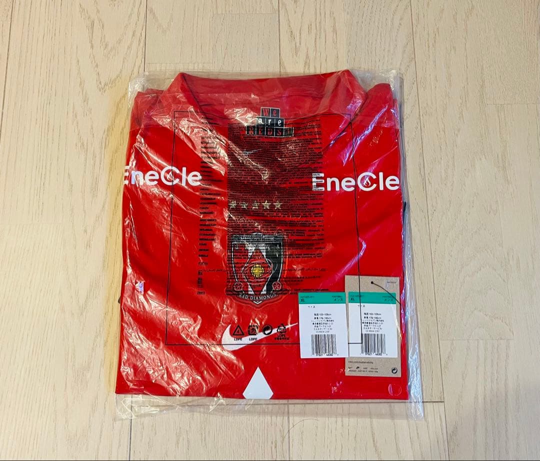 【新品未開封】浦和レッズレディース 2025/26 レプリカユニフォーム XL