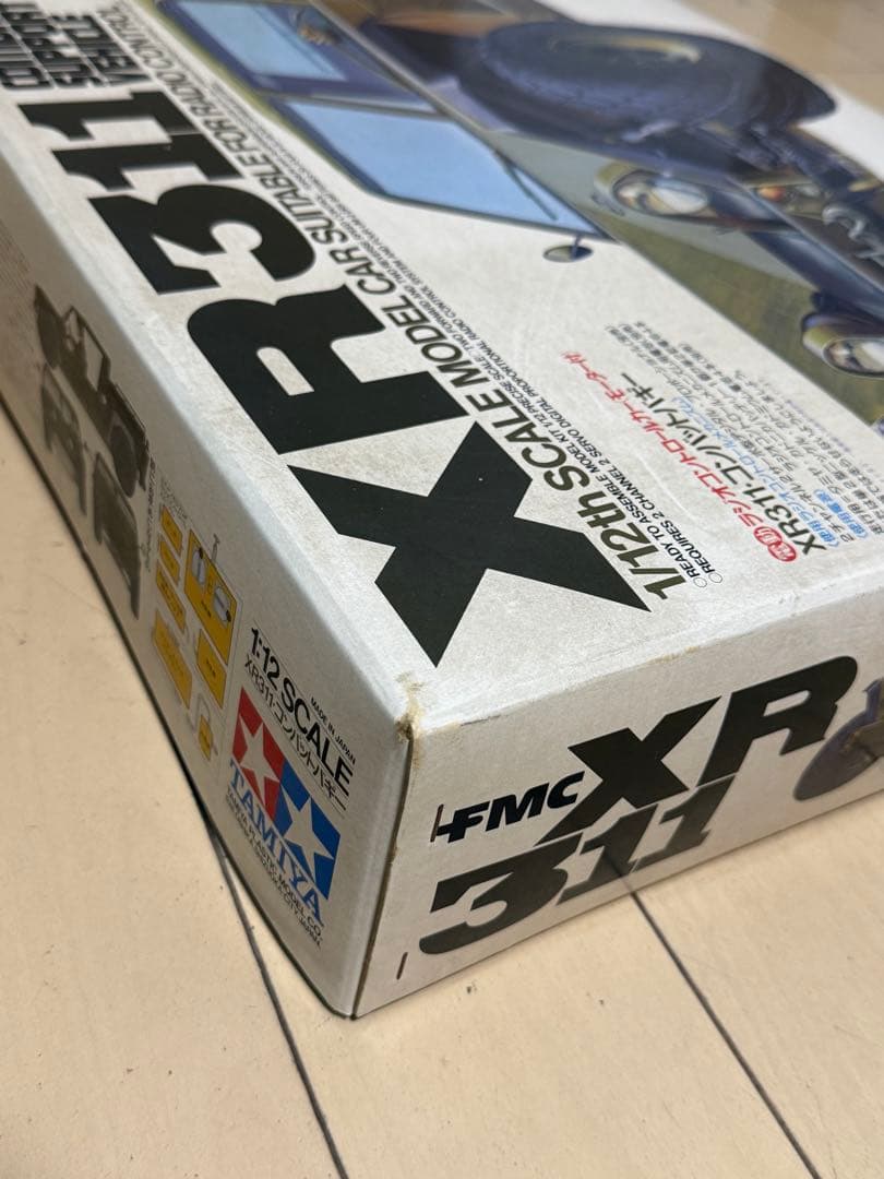 イ*レ様 【当時物 未組立】タミヤ XR311コンバットバギー 程度上 ★期間限
