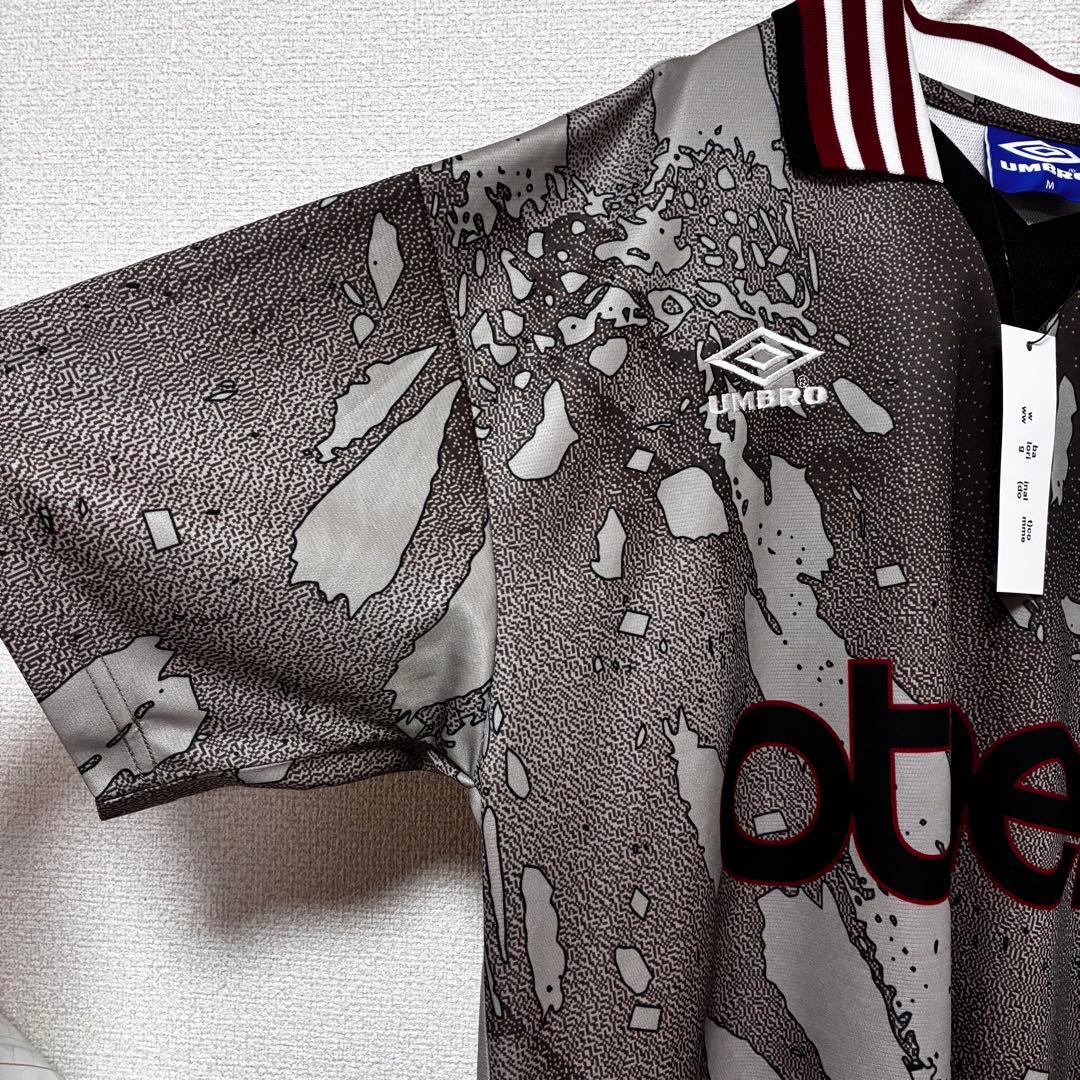 新品未使用BAL×UMBRO SOCCERJERSEY黒レアMサッカーTシャツ