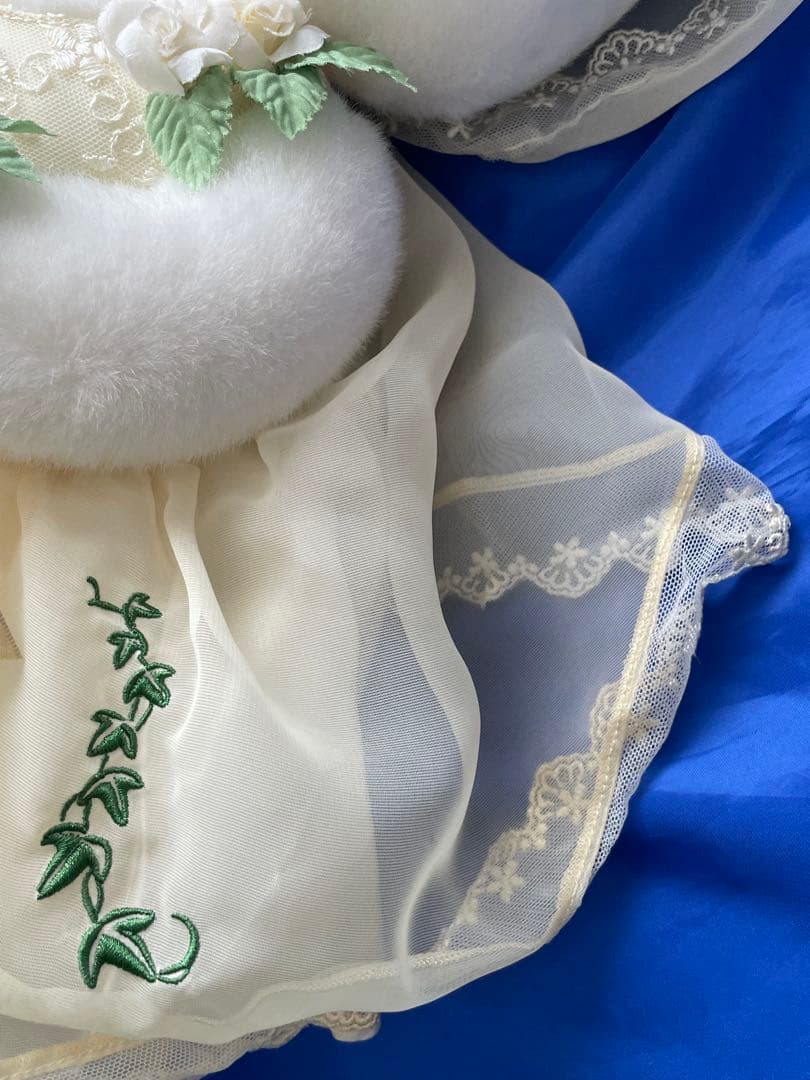 ハローキティ ウエディング マロニエ レトロ ビッグサイズ　激レア　ぬいぐるみ