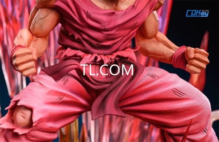 新品未開封『ドラコンボール』　界王拳　孫悟空　 ガレージキット スタチュー