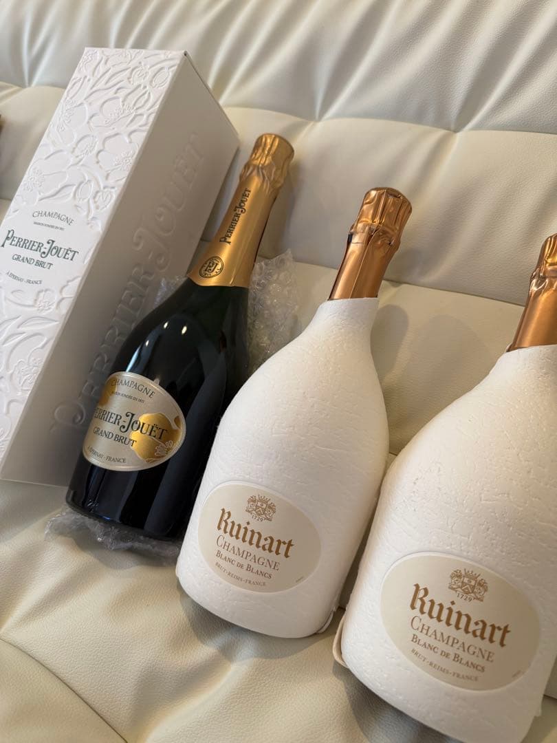 3本セット ルイナール ブラン2本ペリエ ジュエ1本