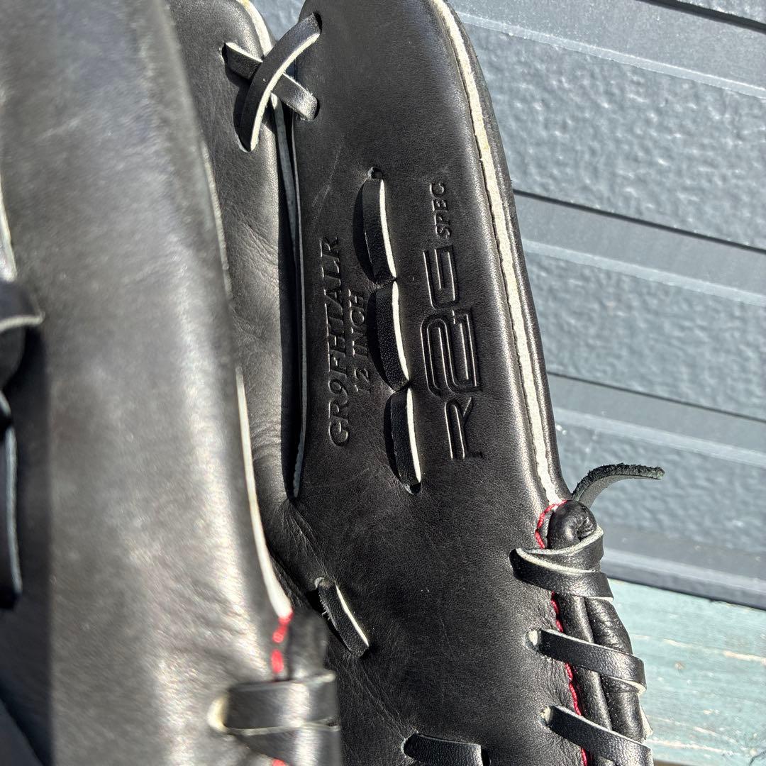 Rawlings R2G 軟式グローブ 黒　両手投げグローブ