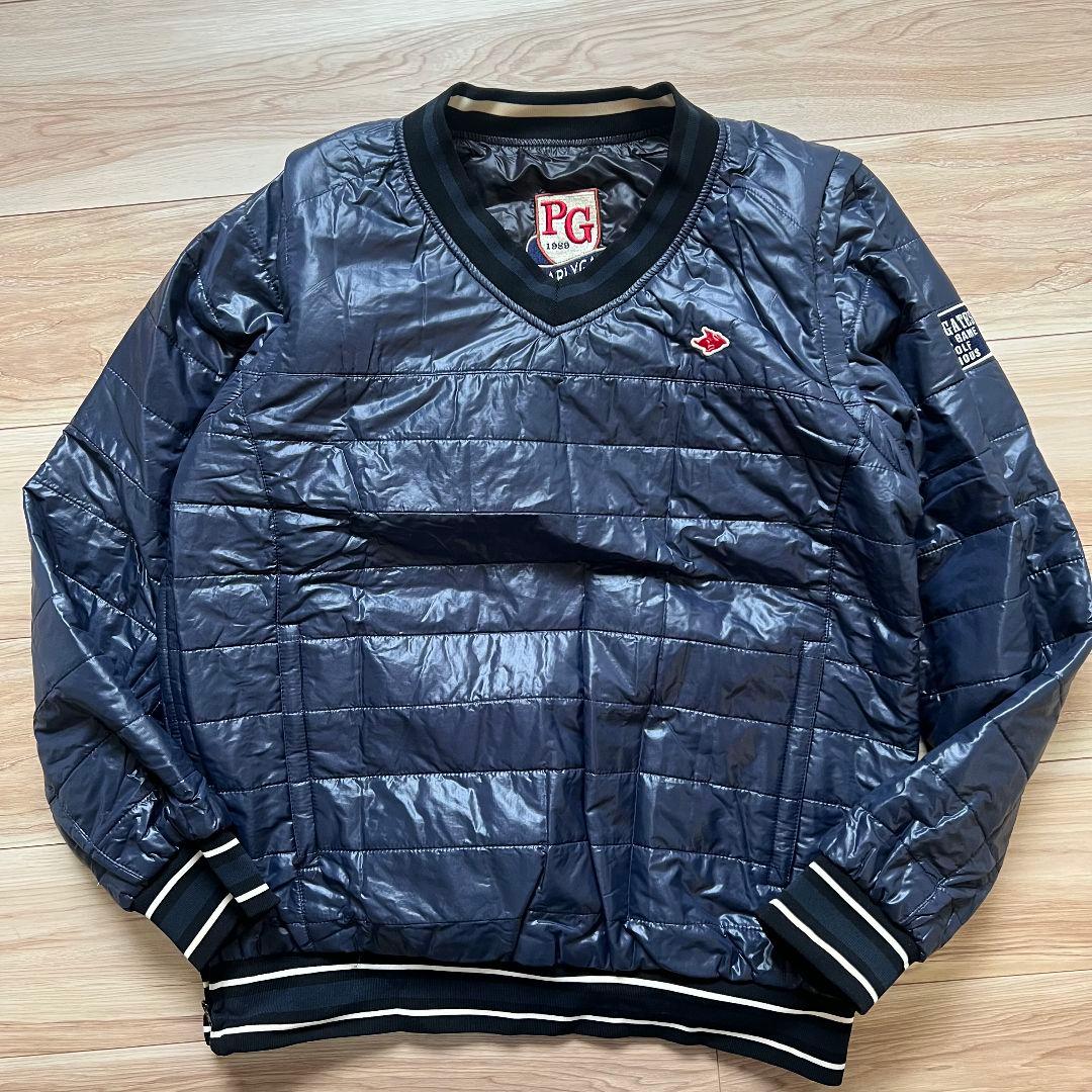 PEARLY GATES パーリーゲイツ　ニット　ダウン　中綿　セーター　メンズ