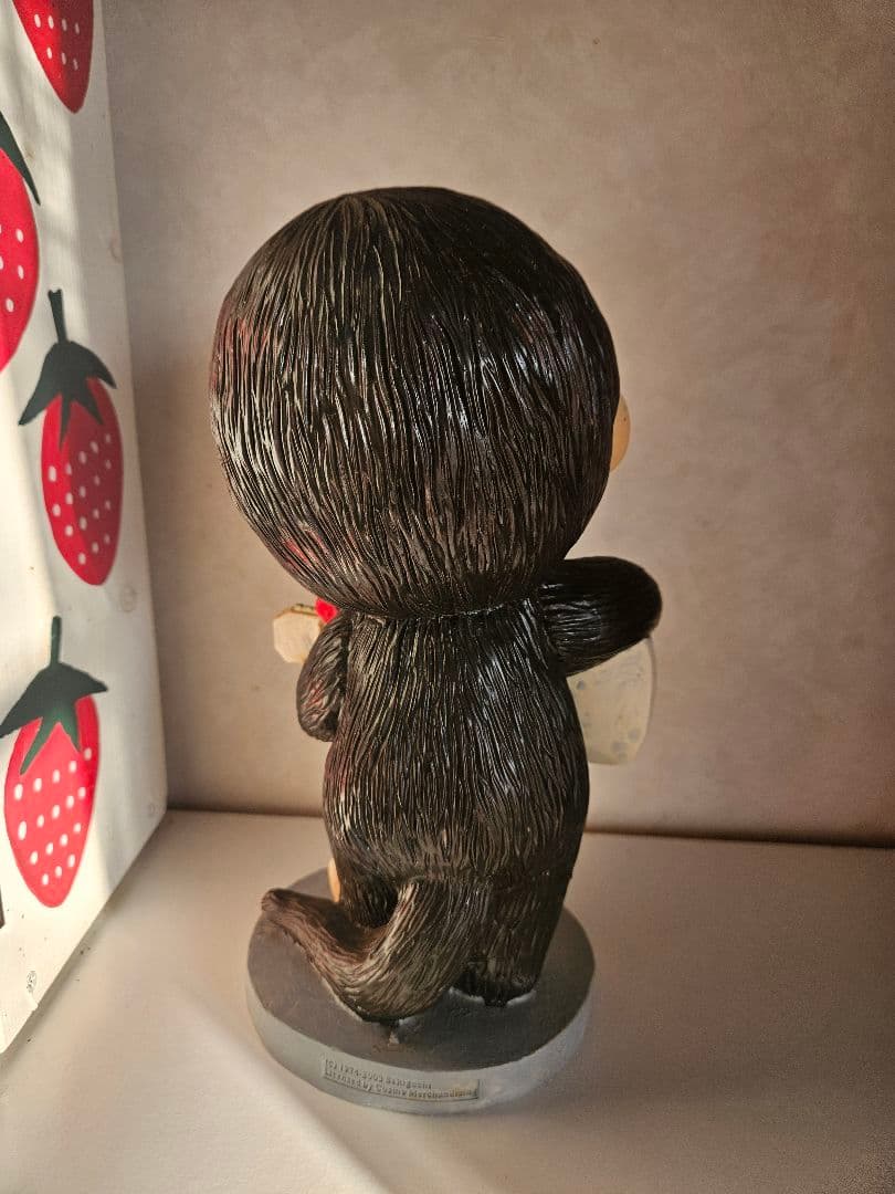 土日限定値下げ☆激レア☆モンチッチ☆ガーデンオブジェ☆置物☆楽器系