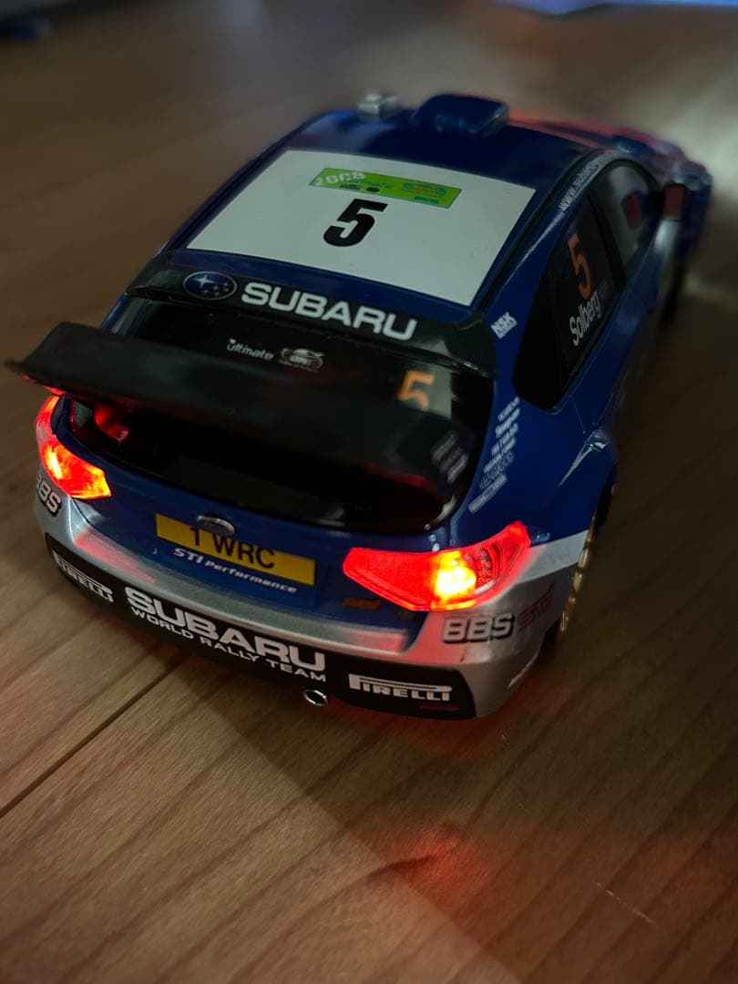 MINI-Z ミニッツ　ドリフトパック　AWD スバルインプレッサLED付き