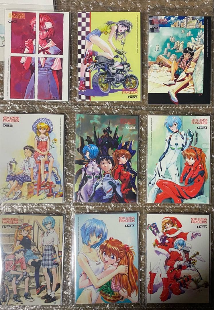 新世紀エヴァンゲリオン アートブックカード　フルコンプリート