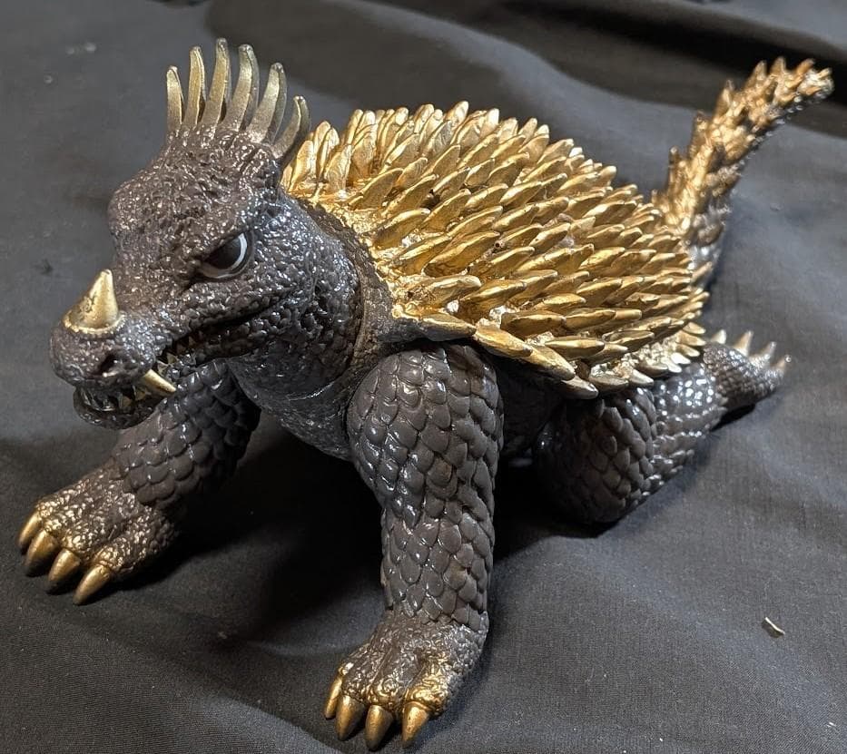 昭和ゴジラ・メカゴジラ・メガロ・ガイガン・アンギラス（バンダイ）ソフビ５体セット