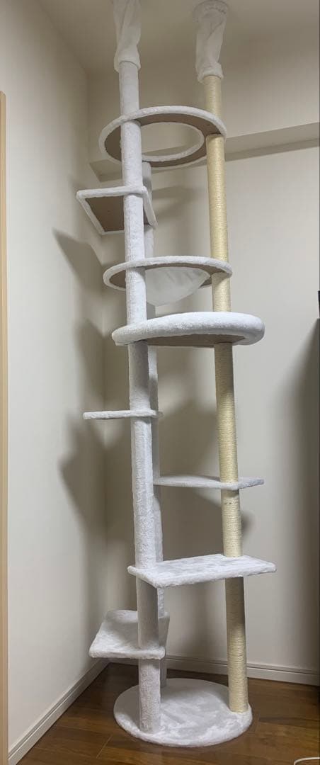 突っ張り型キャットタワー 225-240cm/250-265cm