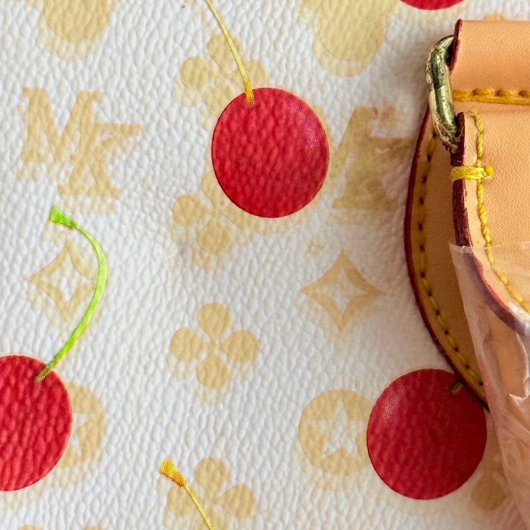 【希少・激レア】ディズニー　ミッキー　モノグラム　チェリー　バッグ　匿名配送