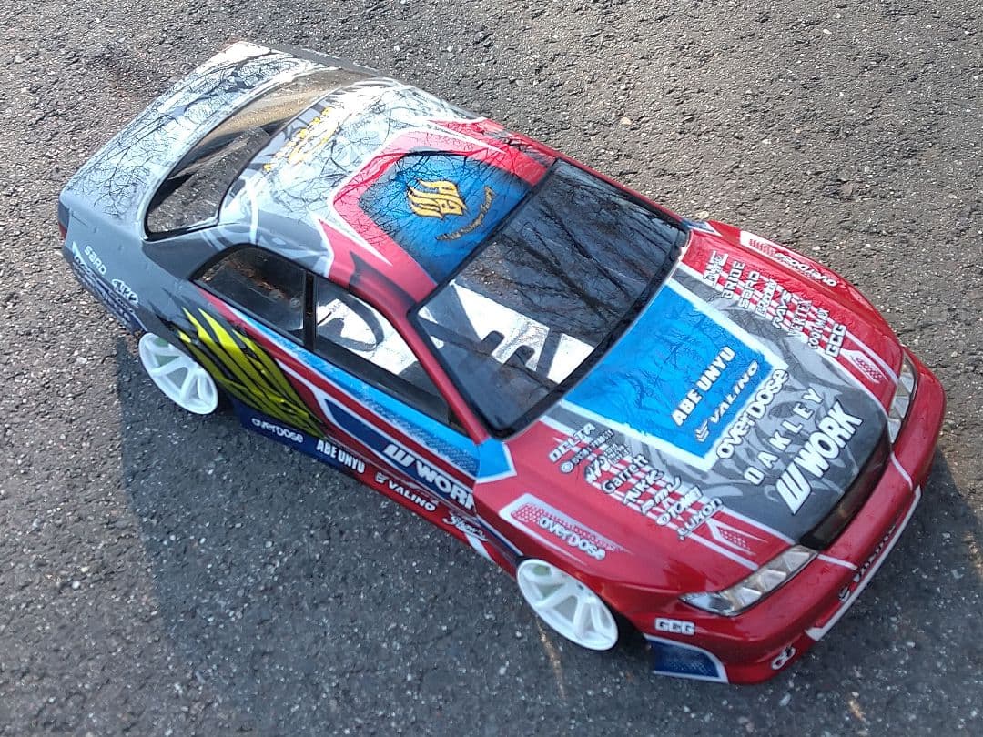 オーバードーズ　JZX100　マークⅡ　Weld仕様　新品ラジコンボディ