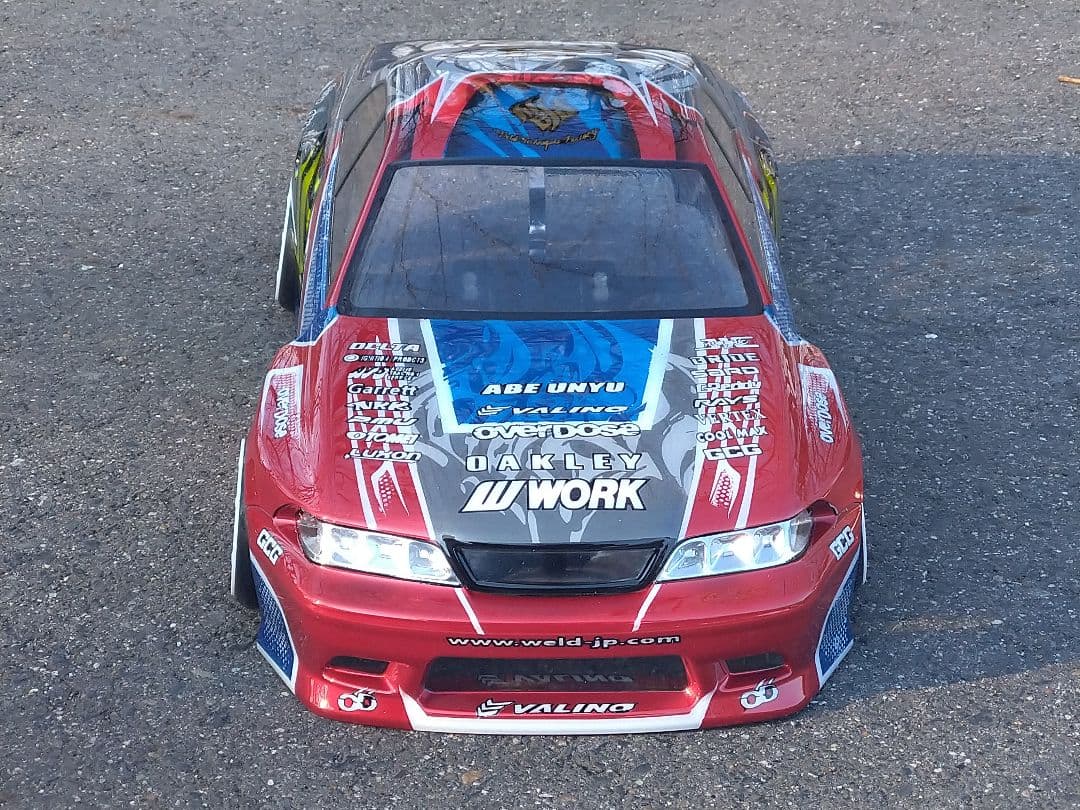 オーバードーズ　JZX100　マークⅡ　Weld仕様　新品ラジコンボディ