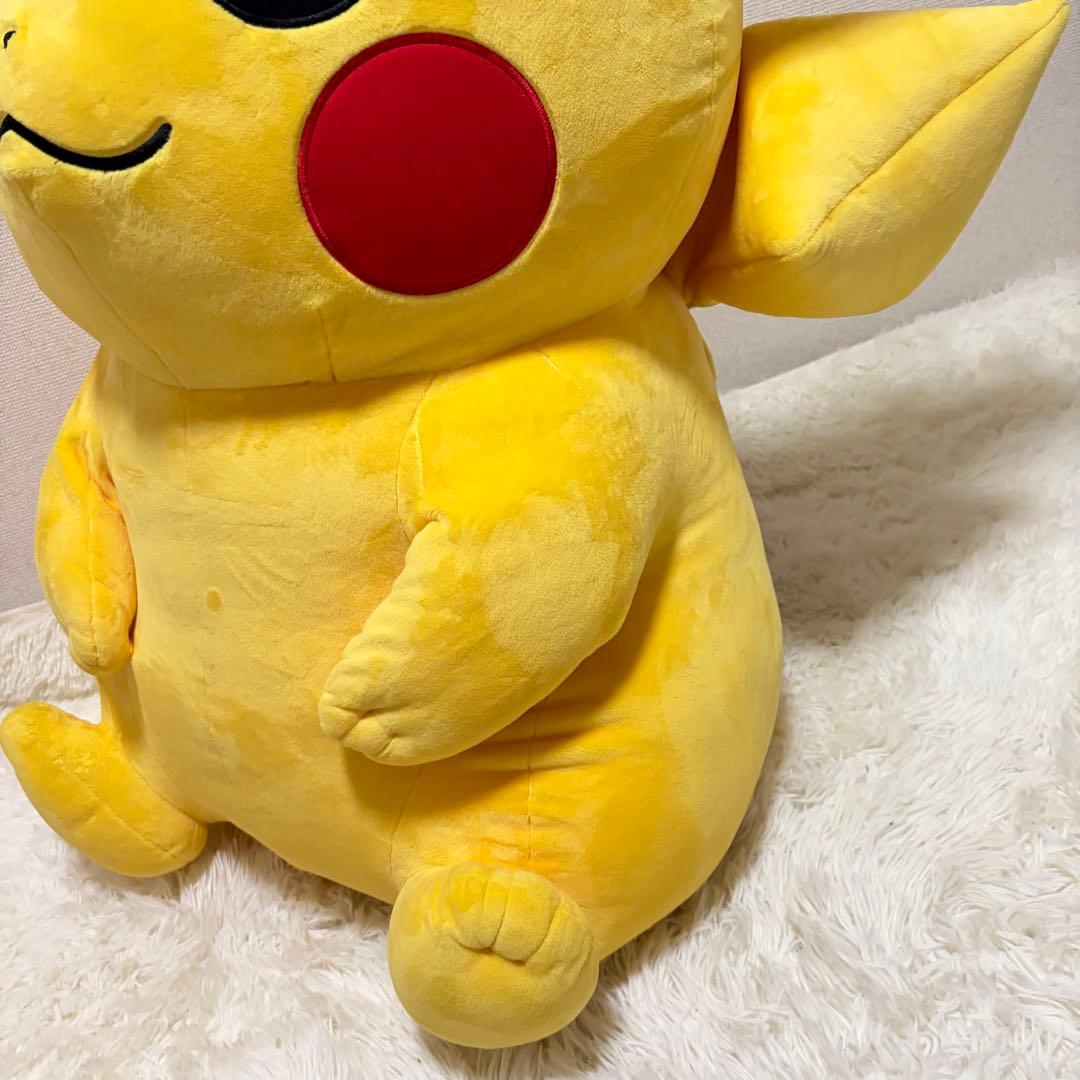 【美品】 ポケモンセンター 限定品 ピカチュウ 40インチ 特大 ぬいぐるみ
