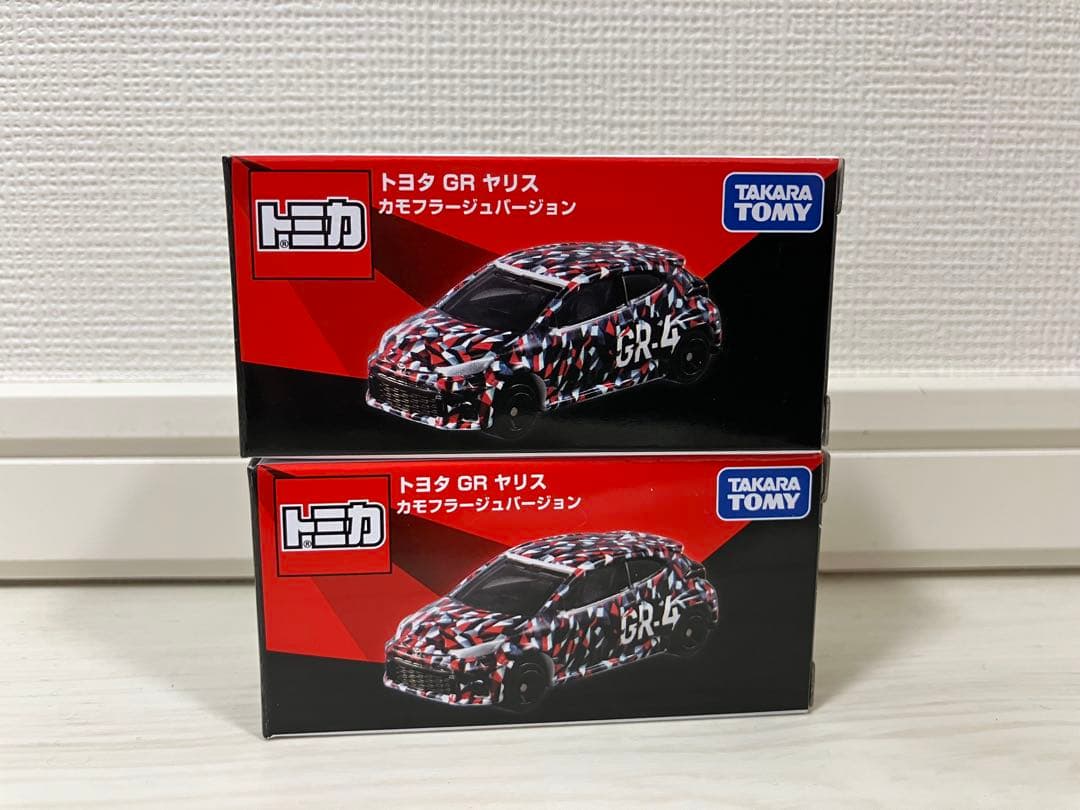 トミカ GT-R 4 MODELS Collection＆GR ヤリス カモフ
