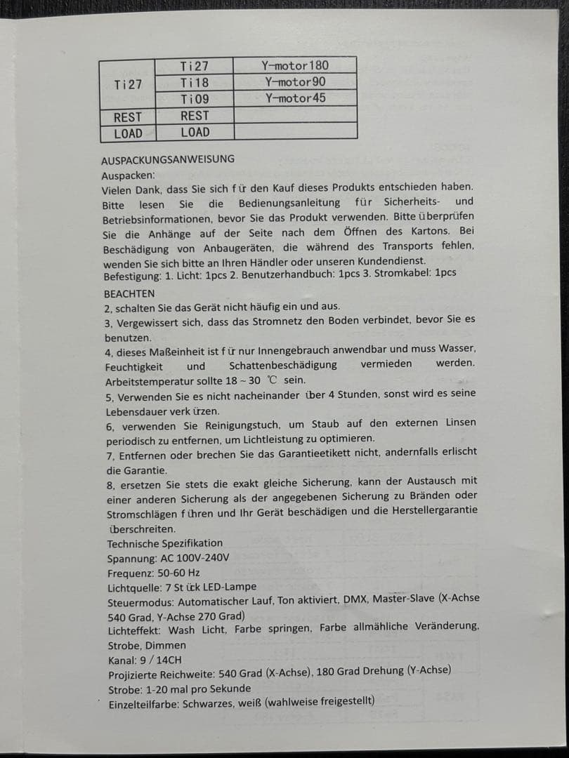 7 Mini LED-Mini-Washlight 2台セット未使用